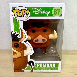 Funko Pop Vinyl Disney Pumbaa 87 Vaulted Ernie Sabella
